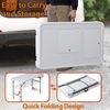 Portable Folding Fish Cleaning Table Camping Table w/ Faucet Hose Grid Rack