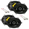 Fits Ford Econoline Full Size Van 1997-2008 OEM Speaker Upgrade Kicker (2) DSC68