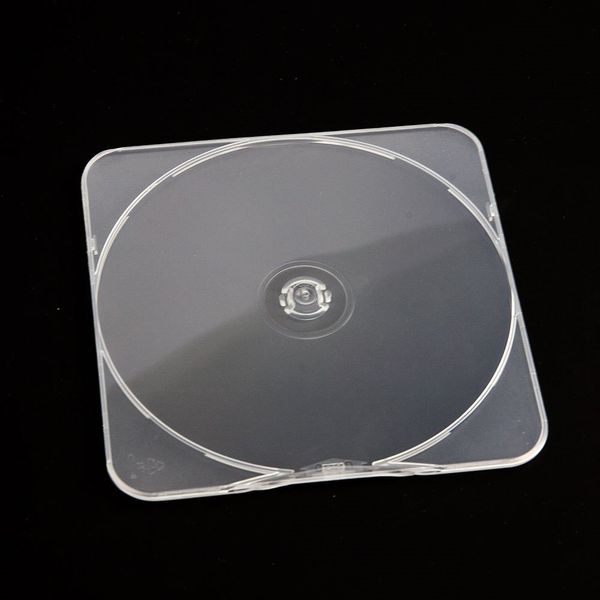 VISION MEDIA® 25 X Square Clam Shells - Super Clear Holds CD/DVD