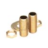 T&S Brass Supply Nipple Kit, 1/2 Npt X 2 Long (Qty=2)