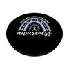 Rainbow IBS Irritable Bowel Syndrome Awareness PopSockets Swappable PopGrip