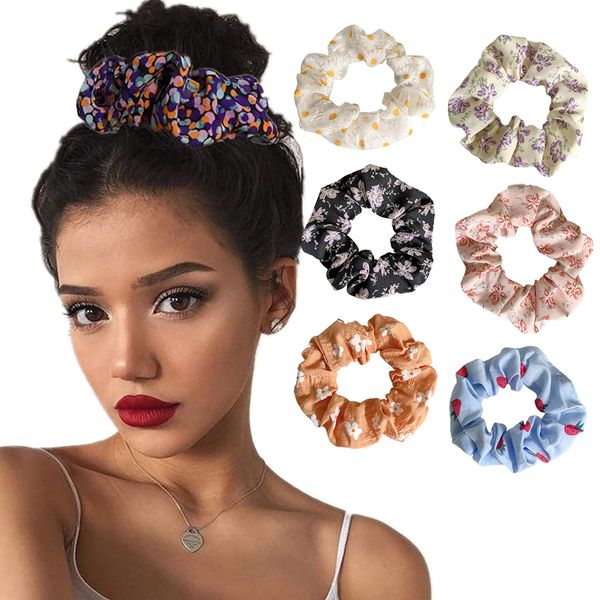 Lysun Hair Ties Ropes, Hair Scrunchies for women, Hair Scrunchies, Ponytail Mix color