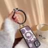 Clapoyis Smartphone Hand Strap, Silicone, Compatible with All Models, Includes Key Ring, multicolor