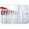 Micabeauty Deluxe Brush Set, Red pink, 453 Gram