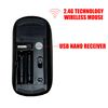 2.4G Wireless Mouse with Cute Pattern Design for All Laptops and Desktops with Nano Receiver - Pattern Cartoon Doodle