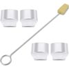 4pcs Cam Phaser Lock Out Kit & Timing Chain Locking Wedge Tool For Ford 4.6/5.4L