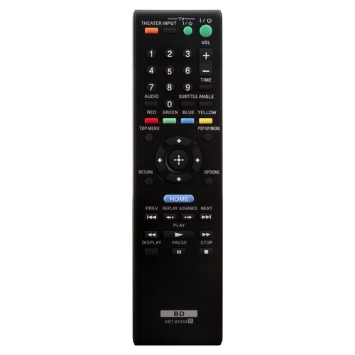 RMT-B104A Replace Blue Ray Player Remote Control Compatible with Sony Blu-ray Disc Player BDP-S360 BDP-S360HP BDP-N460 BDP-N460HPBDP-S363 BDP-S560 BDP-S360/T BDPN460 BDPN460HP BDPS360 BDPS360HP