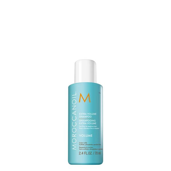 Moroccanoil Extra volume shampoo.