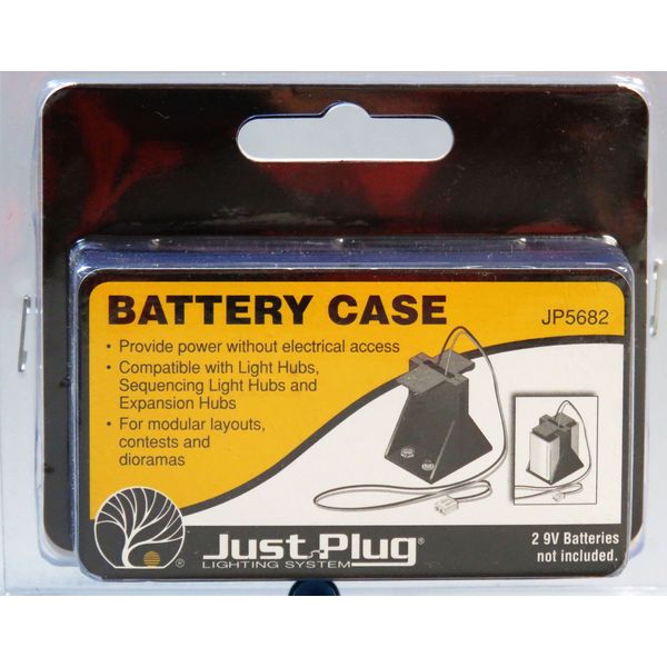 Just Plug Woodland Scenics JP5682 WOOJP5682 Battery Case