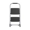 COSCO 2-Step Big Step, Steel Step Stool, Gray