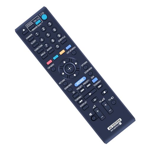 ZWP RM-ADP074 Replacement Remote Control Compatible with Sony DVD Player Home Theater System BDV-E690 BDV-E190 BDV-E290 BDV-E490 BDVE190 BDVE690 BDVE290 BDVE490