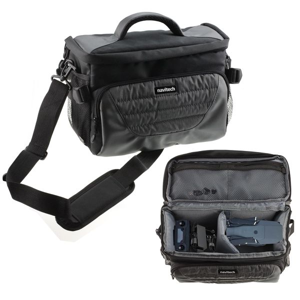 Navitech Grey Drone/Quadcopter Carry Bag Case Suitable Compatible with The Teal One Drone