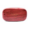 Firenze Pro Boar Bristle 9-Row Reinforced Rectangular Palm Wave Brush #9152 - Crimson