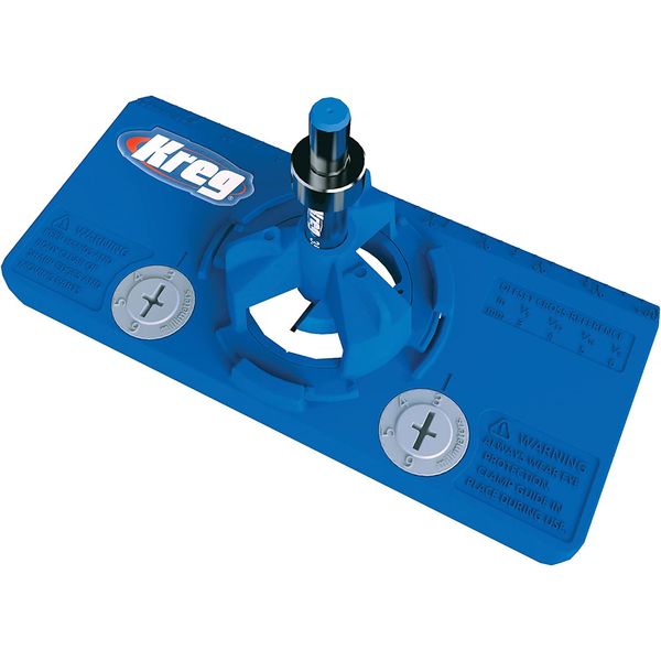 KHI-HINGE Concealed Hinge Jig - Drill Perfect Holes for Cabinet Hinges & Hard...