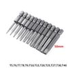 Star shaped Bit Set For Drill And Impact Driver Star Bits Screwdriver Ratchet