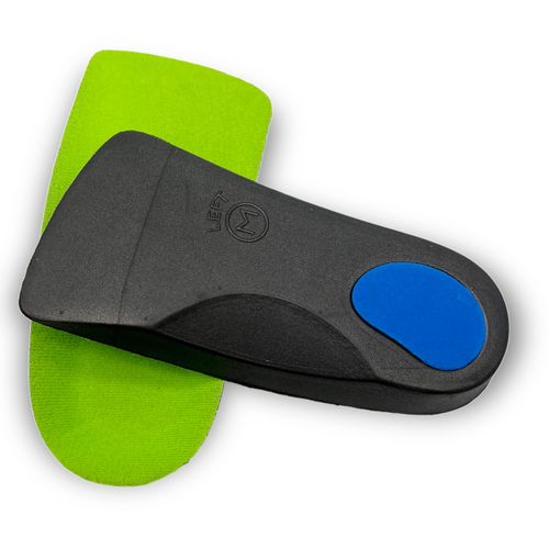 ExtremeGripPro Plantar Fasciitis Orthotic Insoles 3/4 Length for Flat Feet Fatigue Lower Back Pain Relief Arch Support Medical Insoles for Men and Woman for Walking Running Exercises (XS (3-4.5 UK))