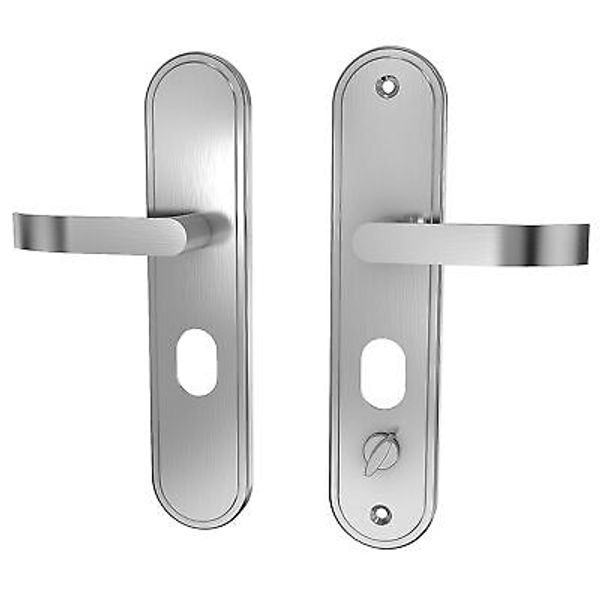 Lever Handles for Hinge Left Steel Security Doors