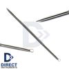 2Pcs Comedone Blackhead Extractor #4-5 Acne Remover Pimple Blemish Tools