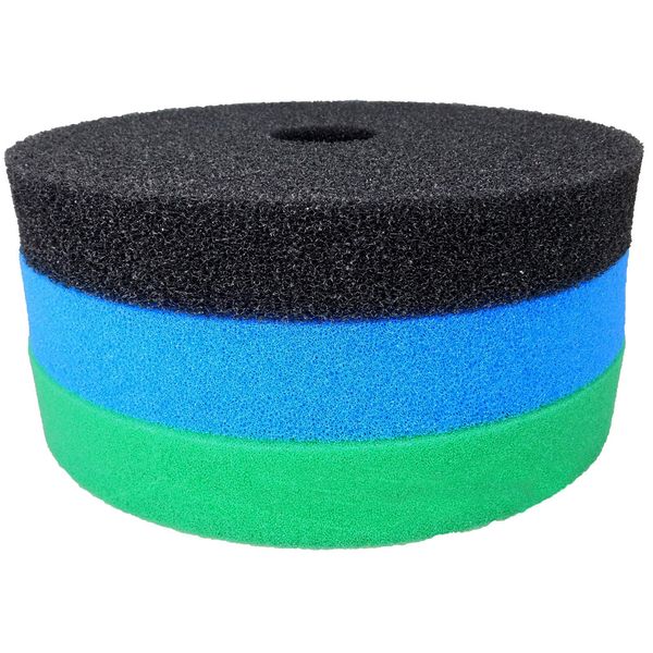 Aquacadabra Replacement Foam Media Set for Hozelock Bioforce 9000