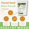 Fennel Seed Extract 480mg Foeniculum Vulgare x180 Capsules