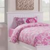 Leo & Lacey Mid-Century Solid Hardwood/Veneers Twin Panel Headboard in White