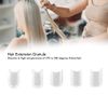 2 Bag U Tip Keratin Clear Granule Beads for Hair Extensions Bonding or Rebond, Nail Shaped Fusion Glue Pack White Clear Hair Extension Fusion Keratin U Glue Tips Rebond Granules