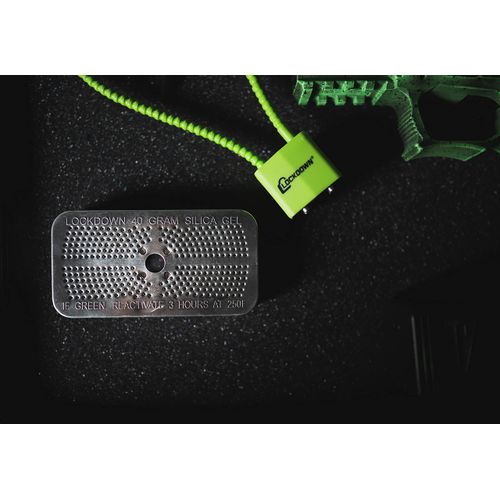 Lockdown Silica Gel with Rechargeable Beads, Compact Design and Various Sizes for Vault Humidity Control and Rust Prevention