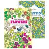 Flowers Advanced Colouring Book for Adults