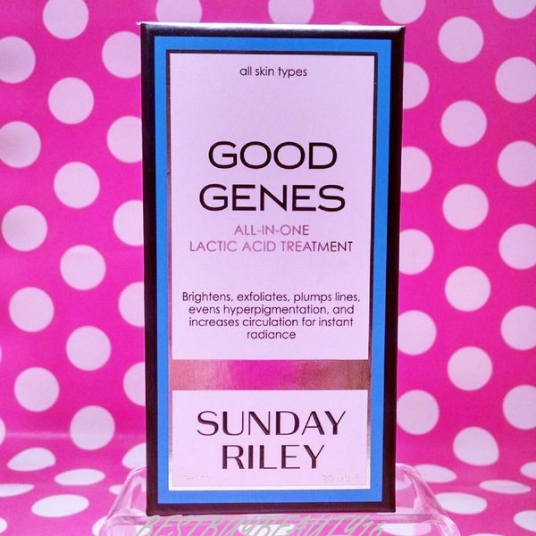 SUNDAY RILEY GOOD GENES LACTIC ACID TREATMENT FULL SIZE 1 OZ  IN BOX! AUTHENTIC!