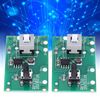 2Pcs Solar Lamp Circuit Board,Solar Lamp String Controller Module,Light Control Switch with 8 Kinds Light Mode and Switch 1 2V