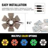 GG Grand General 81777 Blue Light Ultra Thin Air Cleaner Hex 54 LED Dual Function