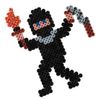 Hama 207-18 Beads - Black (1000 Midi Beads)
