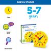 Learning Resources LER2095 Big Time Student Clock, Teaching & Demonstration, Time Telling, 12 Hour, Ages 5+, 12.7cm Diameter