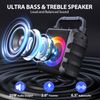 Home Karaoke Machine with 2 Wireless Microphone For Outdoor Camping Speaker Set