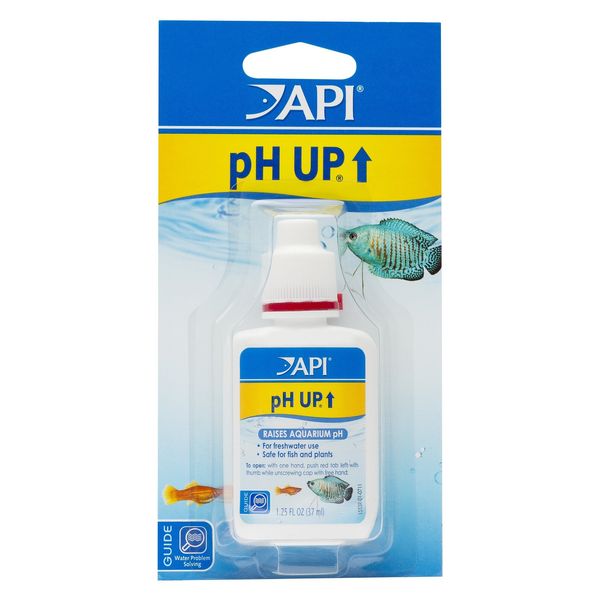 Api Ph Up Freshwater Aquarium Water Ph Raising Solution 1.25 Oz Safe For Fish