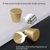 10pcs Brass Cabinet Knobs Gold Knobs f/Dresser Wardrobe Cabinet Drawer Kitchen
