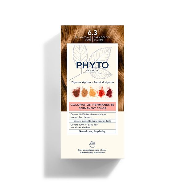 Phyto PhytoColor Permanent Color - 6.3 Dark Golden Blonde