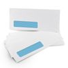 500 #10 Single Left Window Security Tinted Envelopes, Gummed Closure