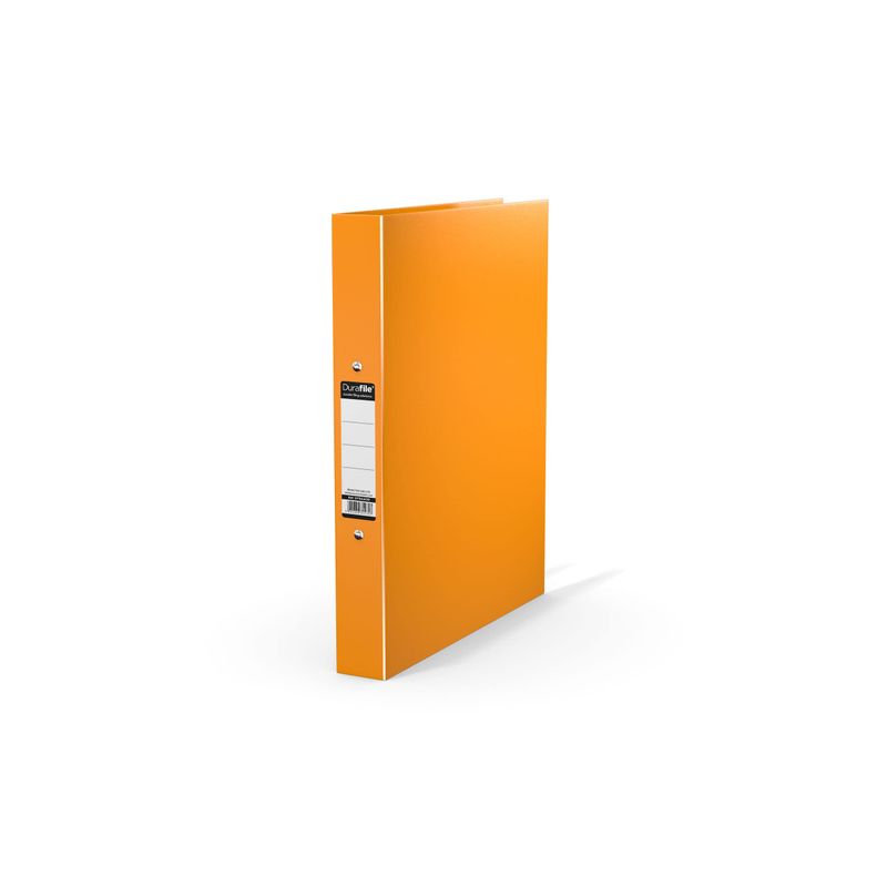 Durafile Ring Binder A4 File, Orange, Single File Folder Organiser ...