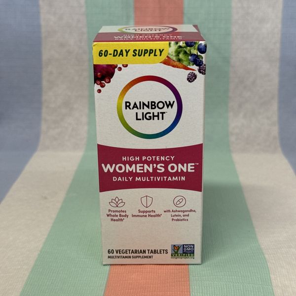 Rainbow Light Women's One Multivitamin Tablets - 60ct EXP 10/26 FRESH!
