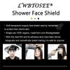 100pcs Disposable Shower Face Shields - Hair Salon, Permanent Makeup, Hairspray and Eye Protection Visors - LWBTOSEE Salon Supplies
