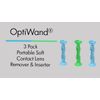 OptiWand 3 Pack Soft Contact Lens Insertion Removal Tool. Eye Lens Applicator