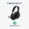 kwmobile Replacement Microphone for SteelSeries Arctis 1 - Detachable Gaming Headset 3.5mm Black