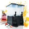 Clivia 7 Gallon Iced Beverage Dispenser Plastic Double Base Juicer Dispenser
