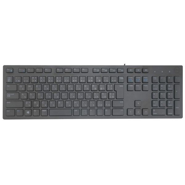 Dell KB216-BK-JP Wired Keyboard Japanese Layout Multimedia Support Black USB Keyboard