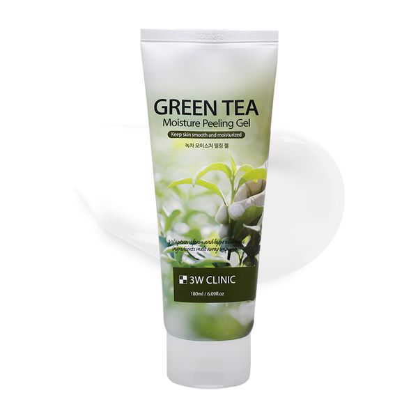 3W Clinic Green Tea Moisture Peeling Gel