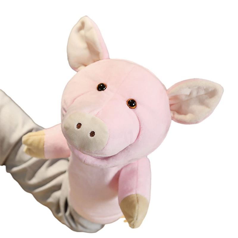 ENN LLC Puppet Hand Puppet Plush Ventriloquist Puppet Show Gloves Doll ...