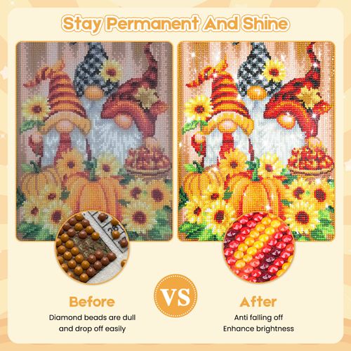 GHHKUD Diamond Painting Sealer 240ML, Diamond Painting Art Sealer with Sponge Head, 5D Diamond Painting Accessories Permanent Hold Shine Effect Diamond Art Glue for Diamond Painting & Puzzle Glue