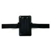 DESIGN 4 PILOTS® Compact Pilot's Kneeboard — Black Eco-Leather w/ Elastic Strap