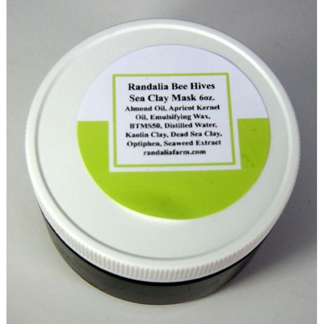 Sea Clay Facial Mask, Randalia Bee Hives